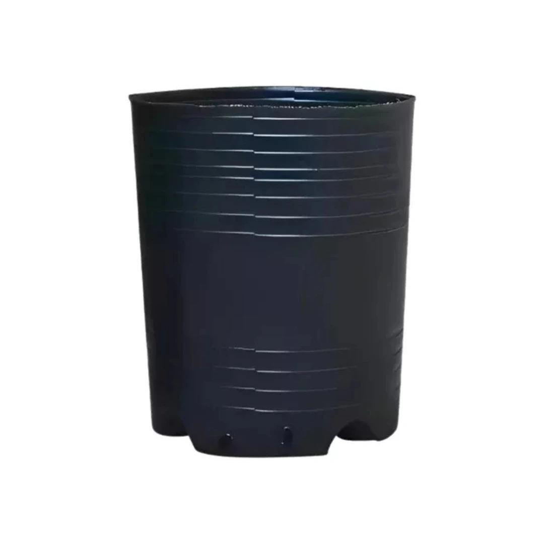 MACETA 12L SOPLADA NEGRA