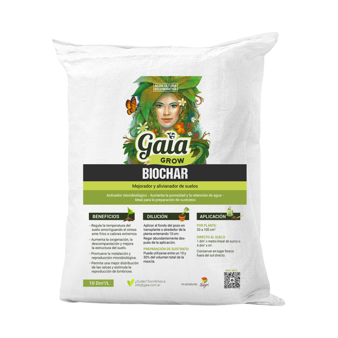 BIO CHAR 2 LITROS GAIA